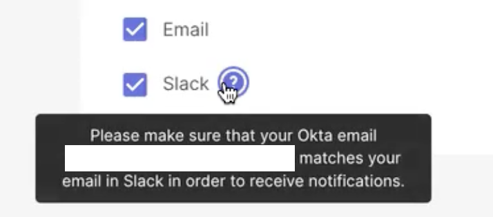 Slack profile