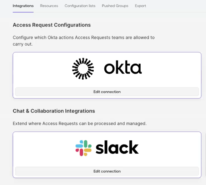 Access Request Configurations