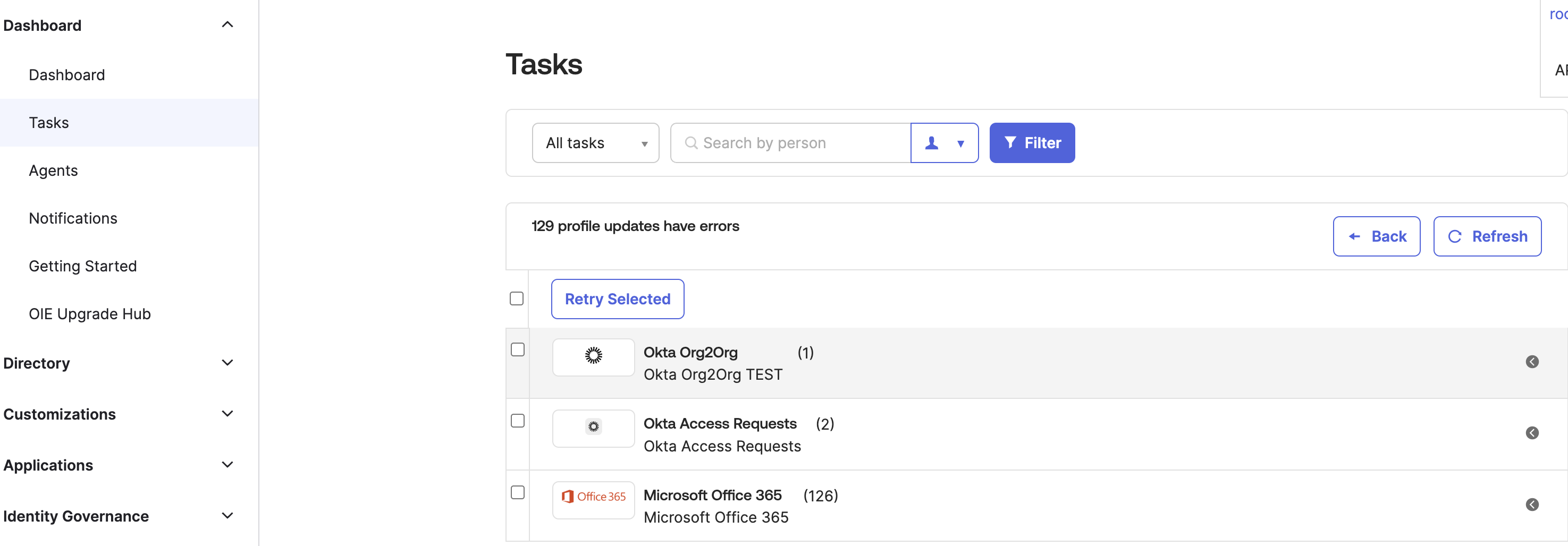 Tasks