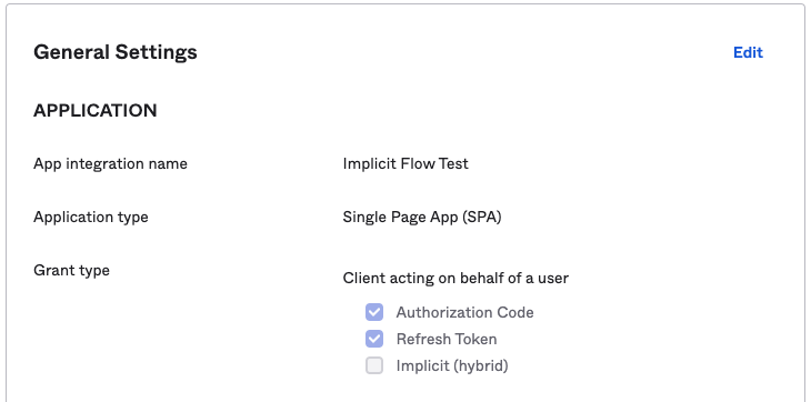 General Settings