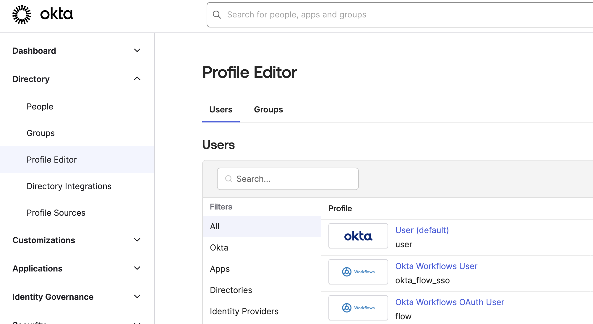 Profile Editor