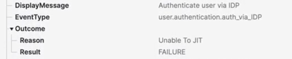 System Log error