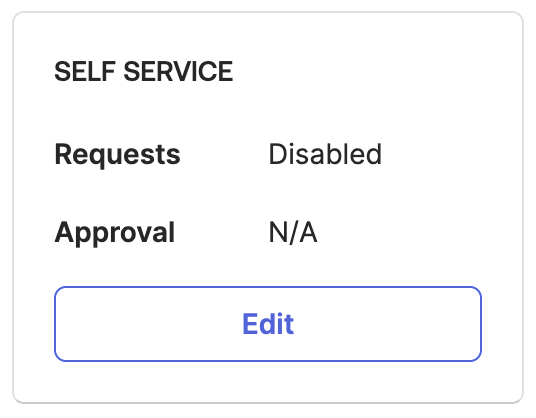 Self-Service