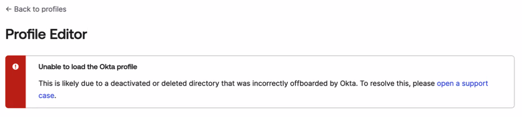 Error Message