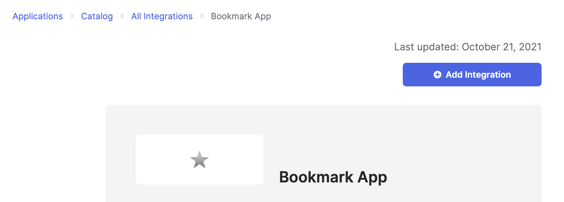 Bookmark App