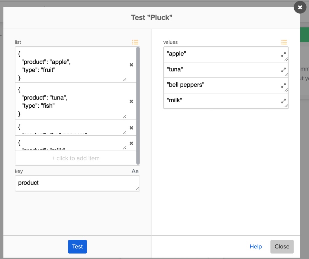 Testing the Pluck card