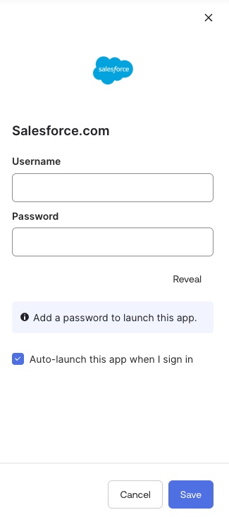 "Auto-launch this app when I sign in"&nbsp;box