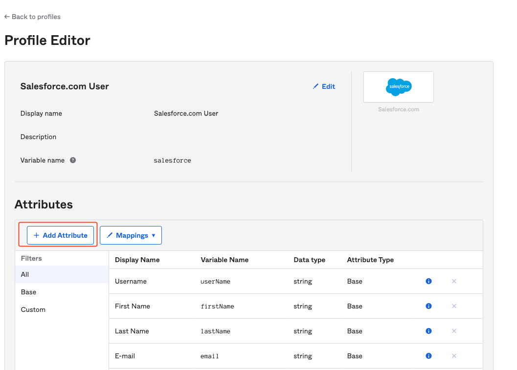 Okta Support - All Attributes are Not Showing for an Application