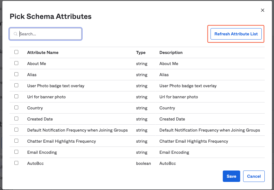 Okta Support - All Attributes are Not Showing for an Application