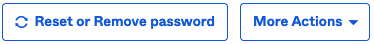 Reset password