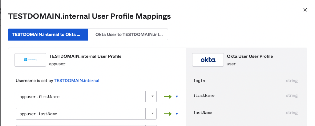 Mappings