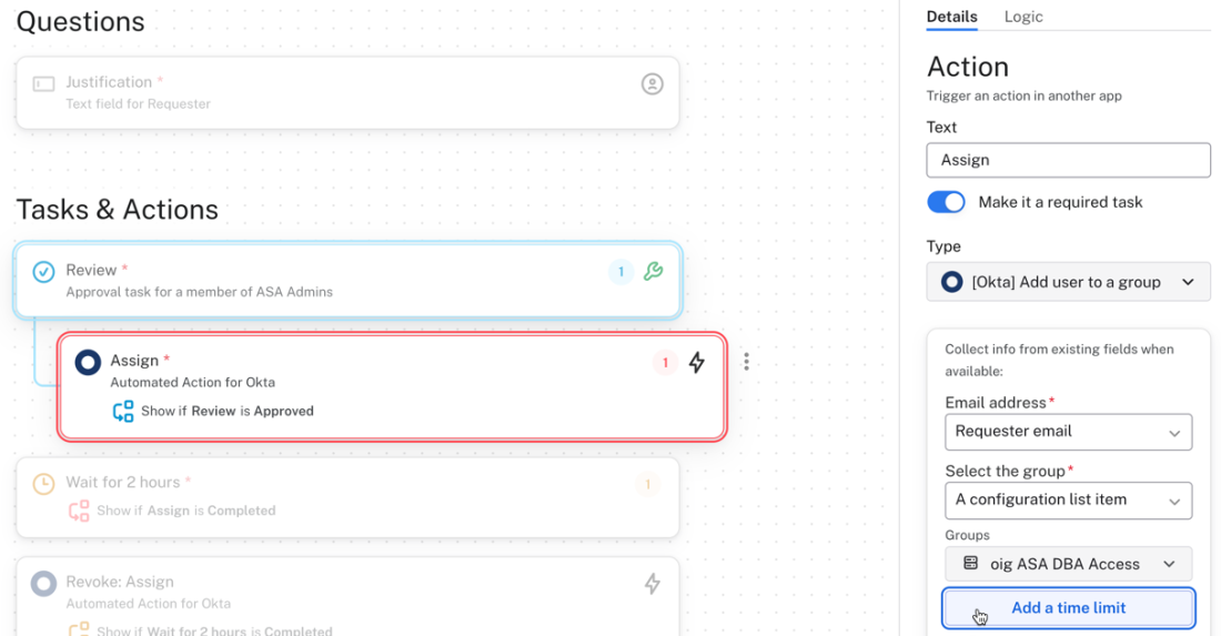 Add a time limit to Group Assignment
