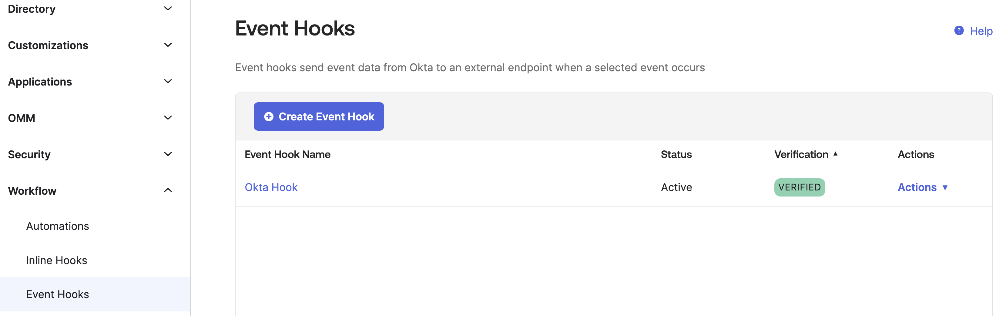 Event Hooks