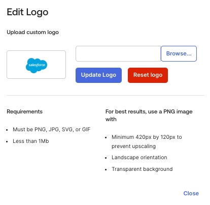 Edit Logo