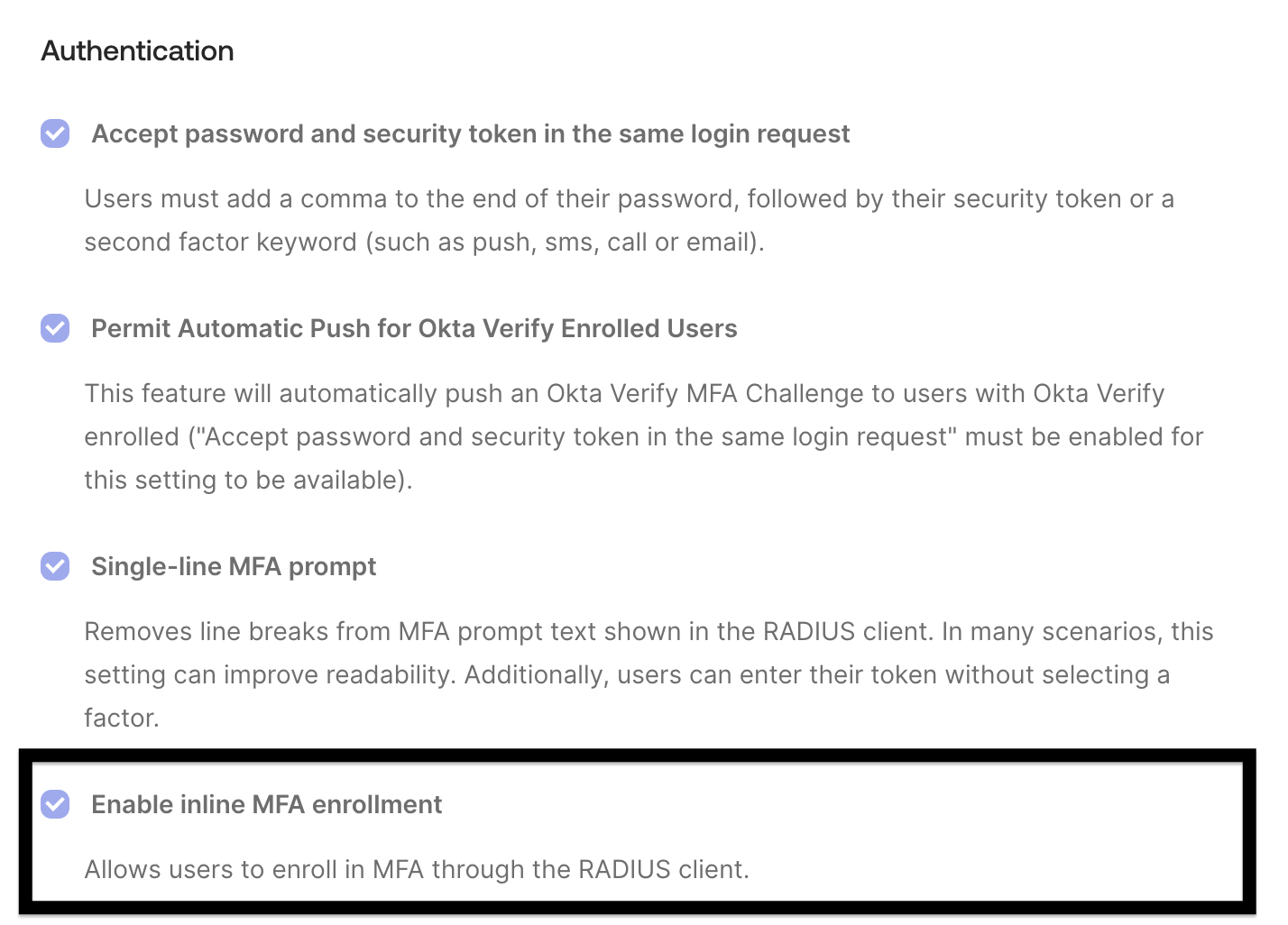 Authentication