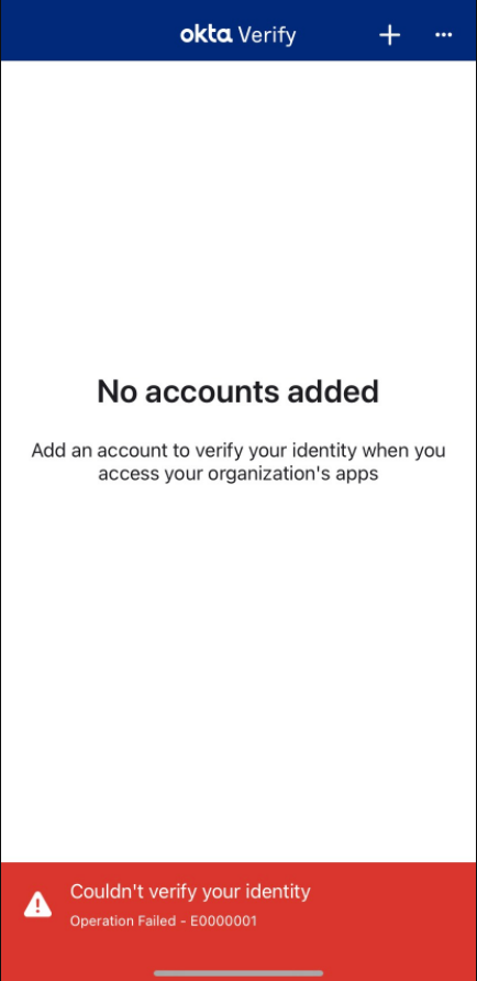 error
