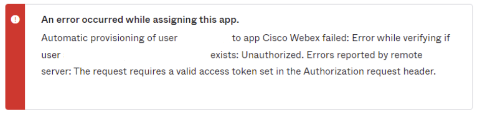 Error Message