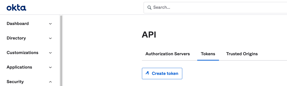 API Tokens