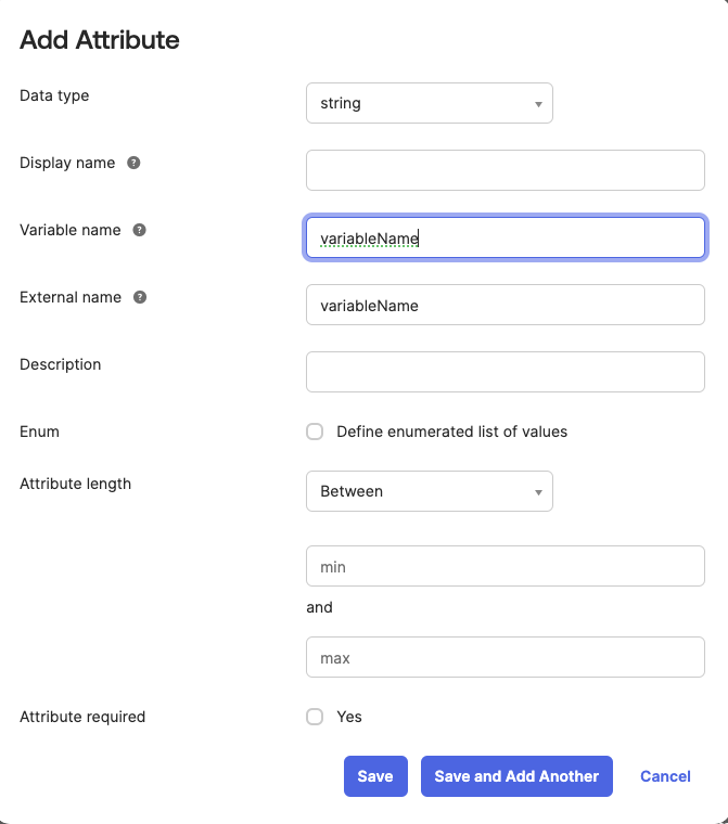 Add attribute
