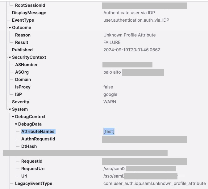System log