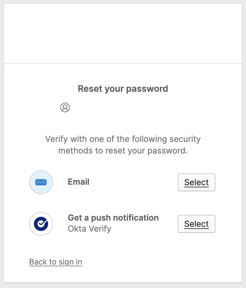 Self-service account recovery