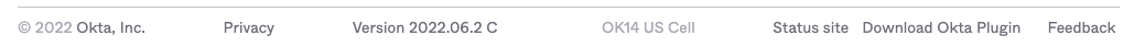 Admin console