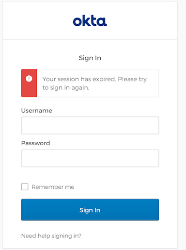 Error Message
