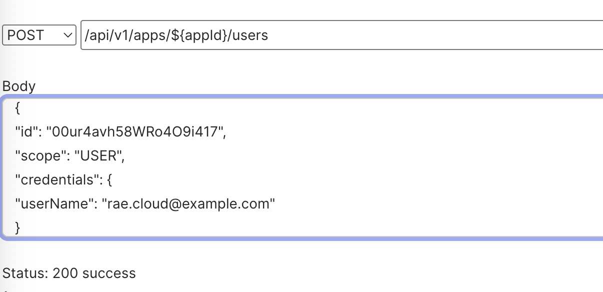 API