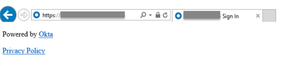 Okta Sign-In form not loading