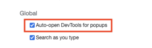Developer tools