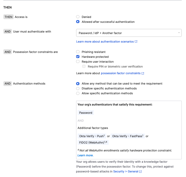 OktaDashboardAuthenticationPolicy