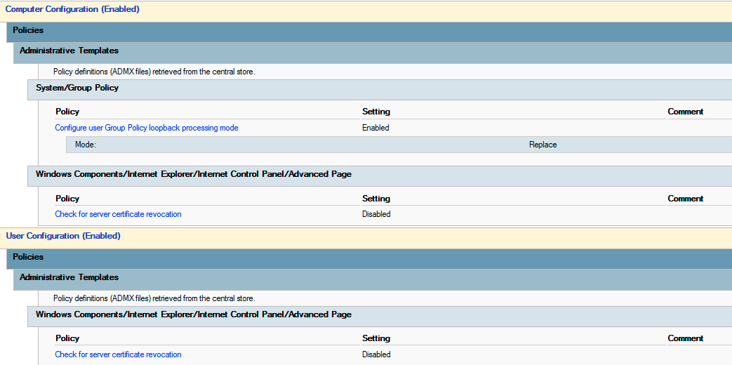 Computer configuration