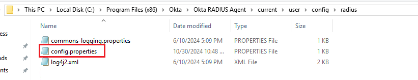 config.properties