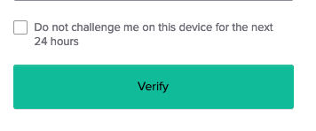 "Do not challenge me on this device for the next 24 hours" checkbox