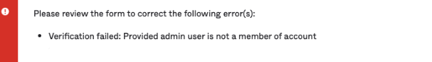Error Message