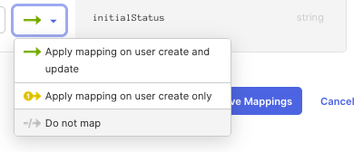 Mapping Options