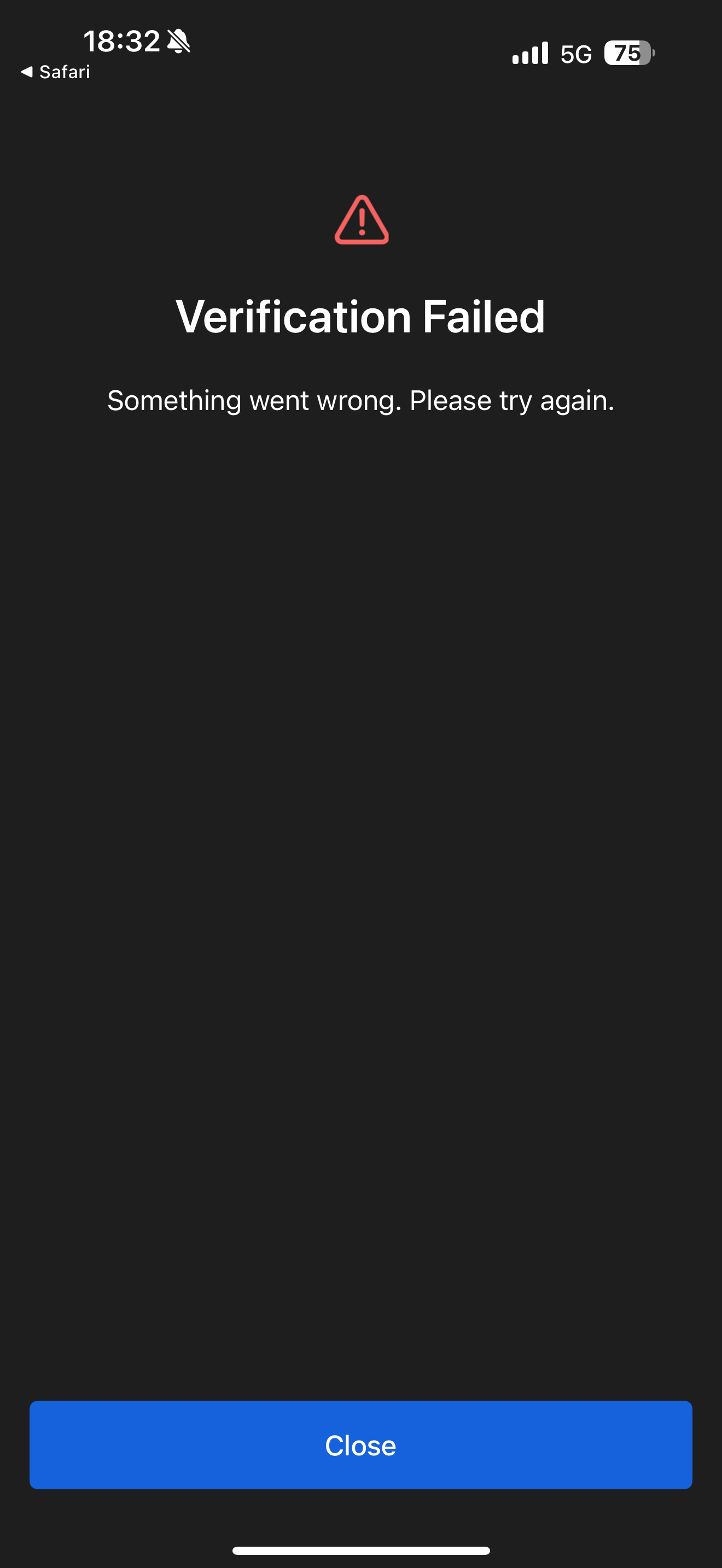 Error Message