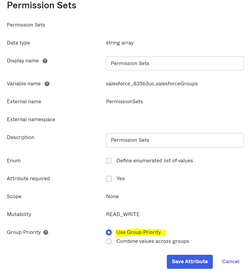 "Use Group Priority" option
