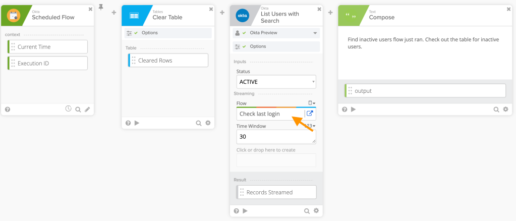 Calling a helper flow