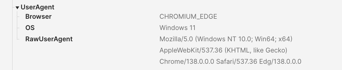 Event in Sys Log when using Chrome