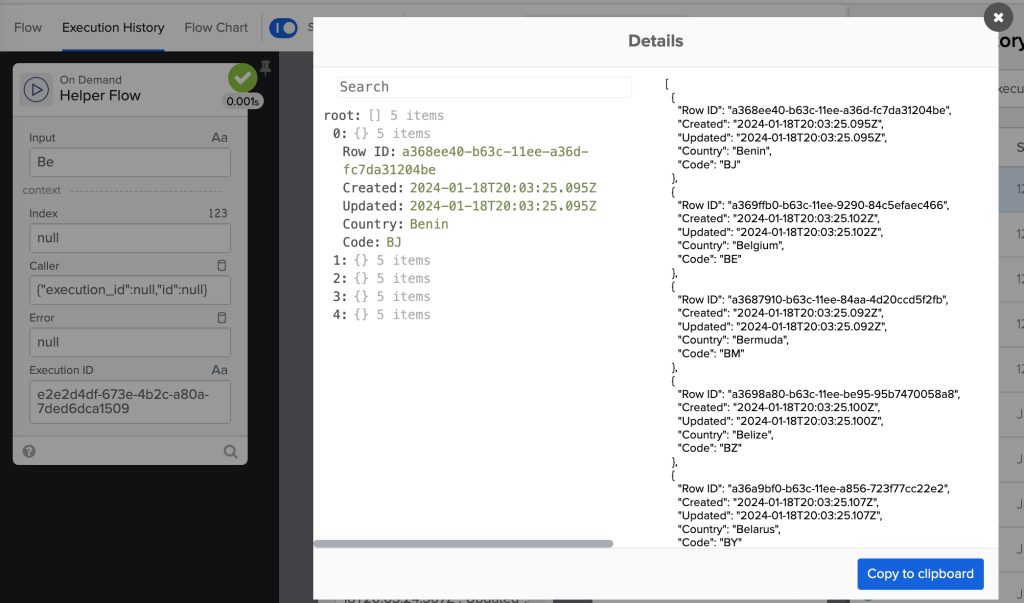 The List – Filter Custom card output