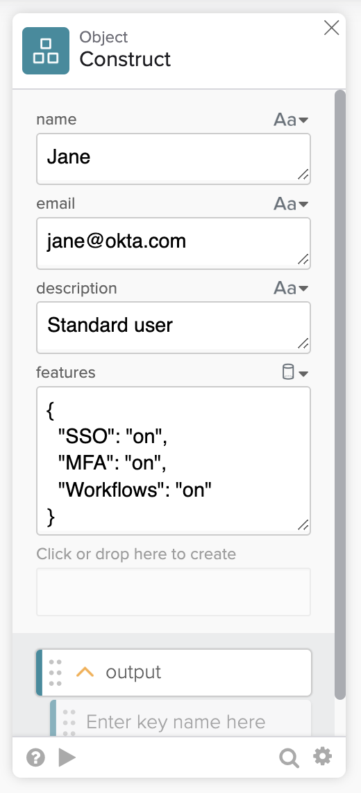 Object – Construct&nbsp;card