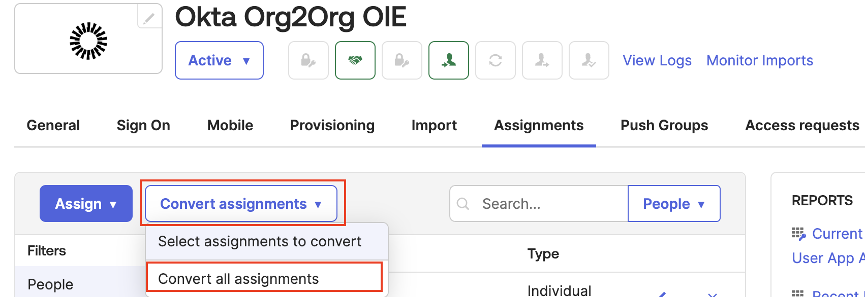 Convert assignment
