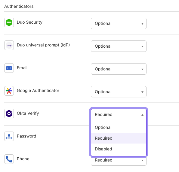 authenticators