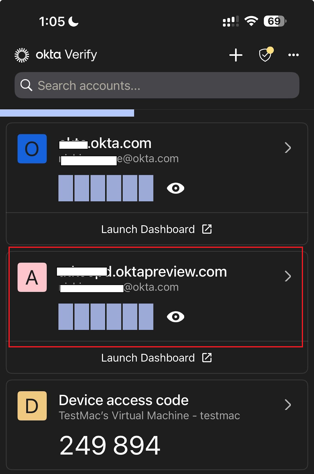 Okta URL