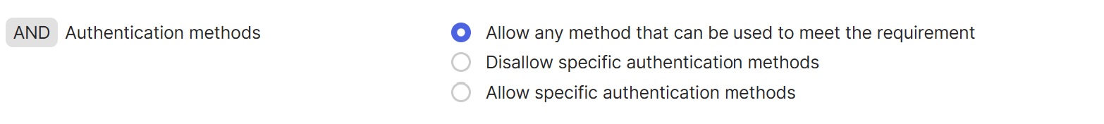 authentication methods
