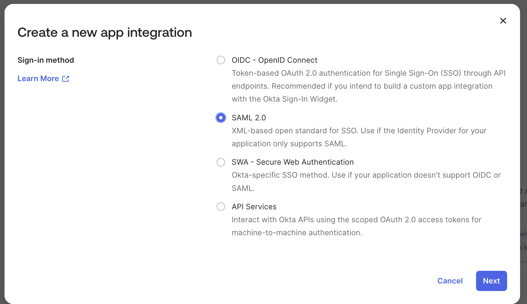 Create custom app