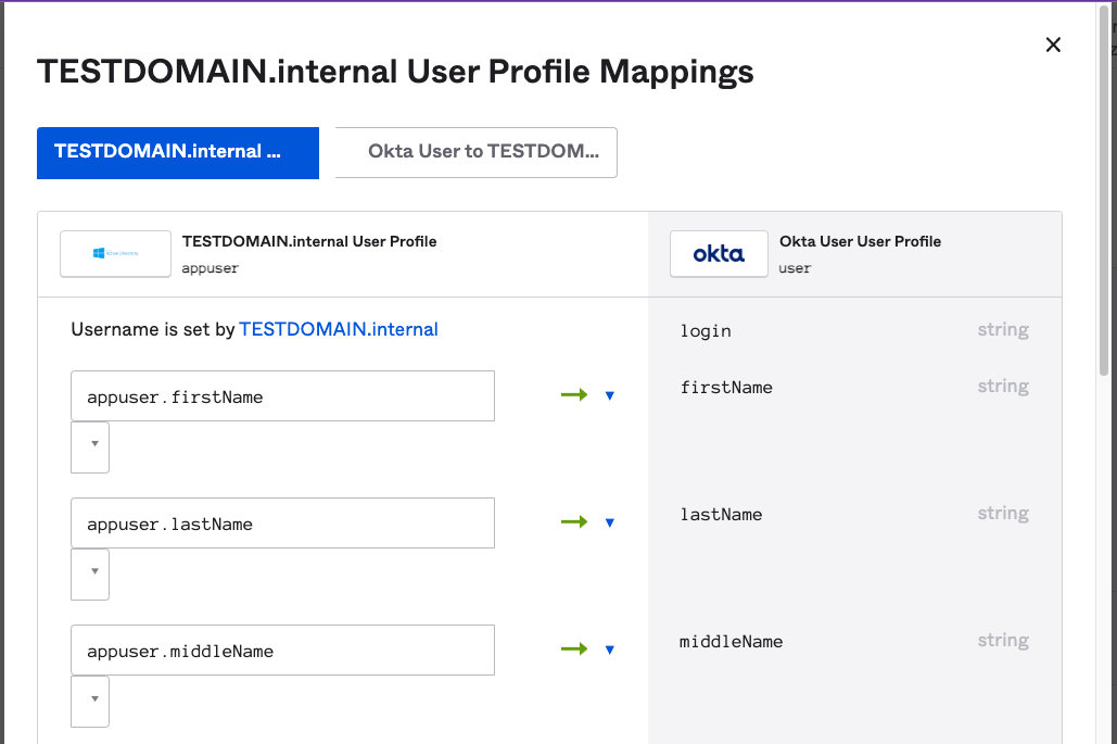 Mappings