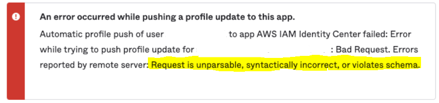 Error Message
