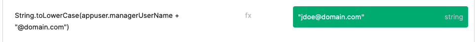 String expression